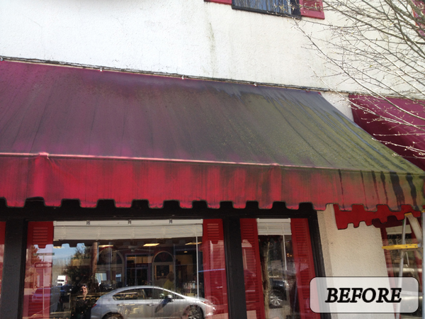 Awning Before Photo