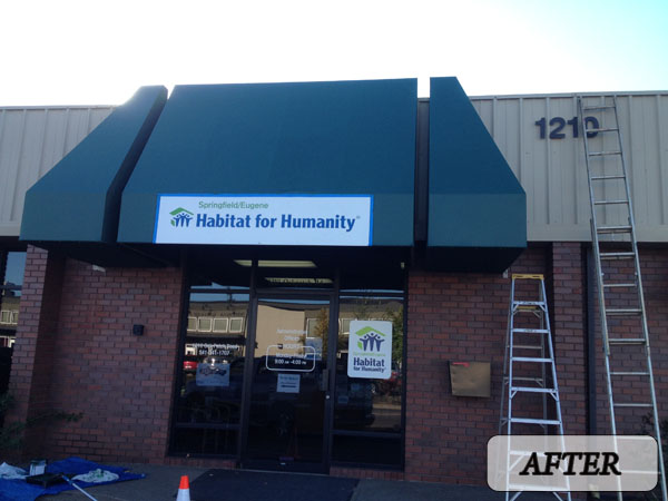 After Awning Photo